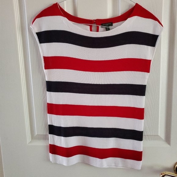 Talbots Tops - Patriotic Knit Top